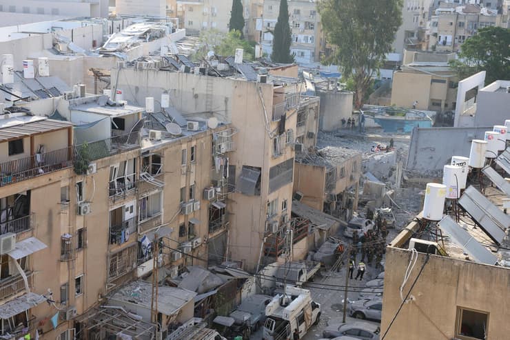 זירת הנפילה בבני ברק