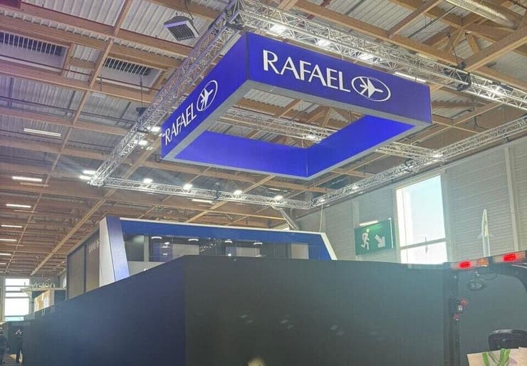 הביתן הישראלי שנחסם בתערוכה בצרפת