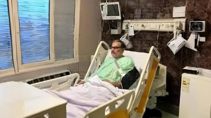 התמונה של עלי שמחאני, שצולמה ב-2024: "מצבו יציב בזכות הצוות הרפואי" עלי שמחאני