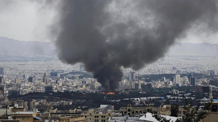 תקיפה ישראלית של ערוץ טלוויזיה איראני
