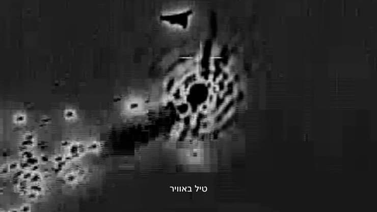 תיעוד מיירוט כלי טיס בלתי מאויש על ידי ספינת הטילים