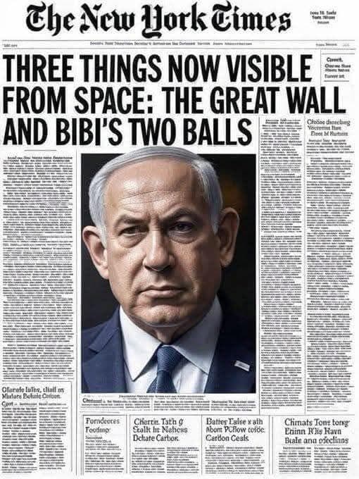 ה"כתבה" על הביצים של ביבי