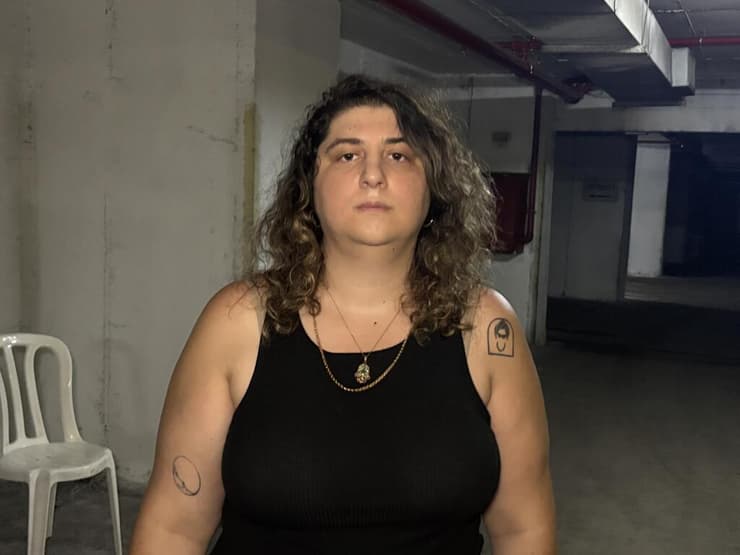 ספיר עמרן התחנה המרכזית הפכה למקלט עבור רבים מתושבי תל אביב