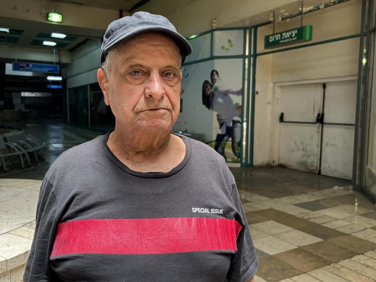 מנחם בקשי בעל עסק בתחנה התחנה המרכזית הפכה למקלט עבור רבים מתושבי תל אביב