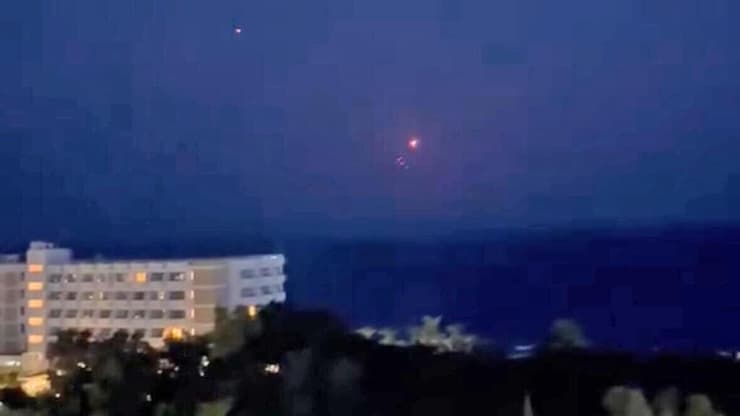 תיעוד בקפריסין של טילים איראניים
