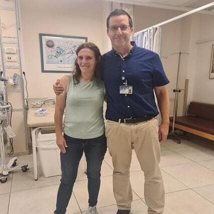 פרופ' ירון ארבל והמטופלת לילך 