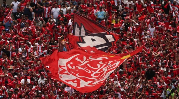 קהל וידאד קזבלנקה הגיע בהמוניו (רויטרס) קהל וידאד קזבלנקה הגיע בהמוניו