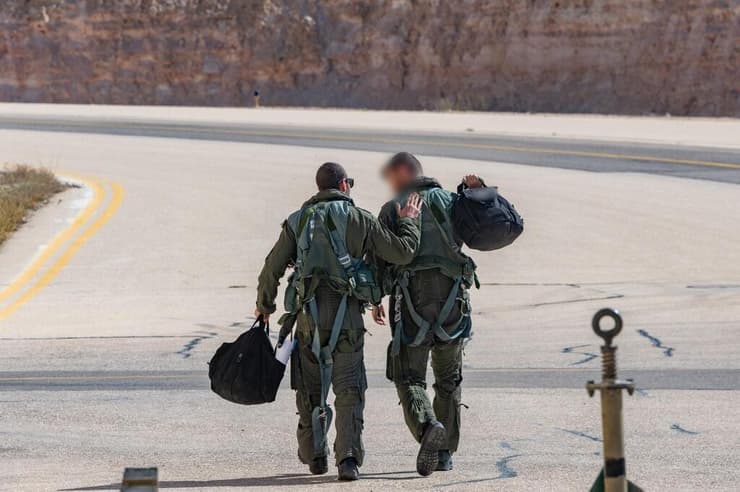 המראות מטוסי חיל האוויר בדרך לתקיפות באיראן