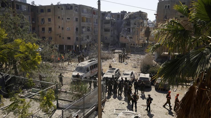 זירת הנפילה בחולון