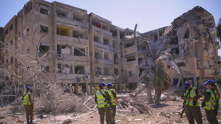 זירת הנפילה בחולון