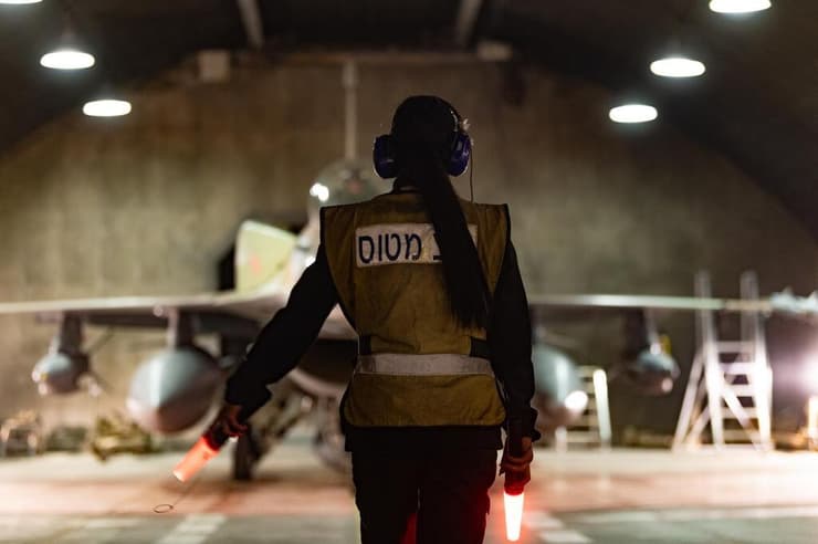 המראות מטוסי חיל האוויר בדרך לתקיפות באיראן