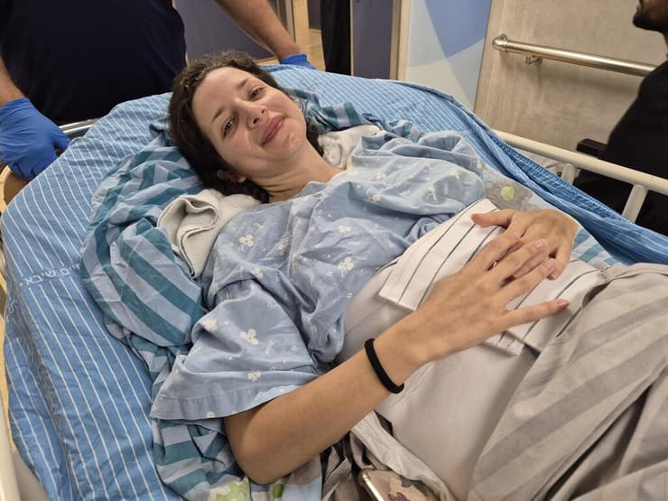 אודליה אדלסון. "אנשים מסביבי בכו, אבל אני לקחתי את זה כהזדמנות לנשום" (צילום: עידו ארז) אודליה אדלסון מפונה מסורוקה אל בית החולים תל השומר
