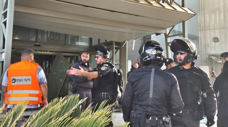 נפילה בסורוקה  בעקבות שיגור מאיראן