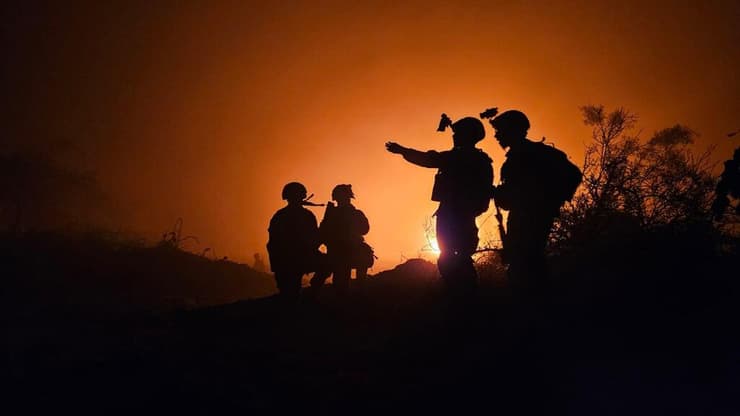 תיעוד מפעילות חטיבה 646 בצפון רצועת עזה