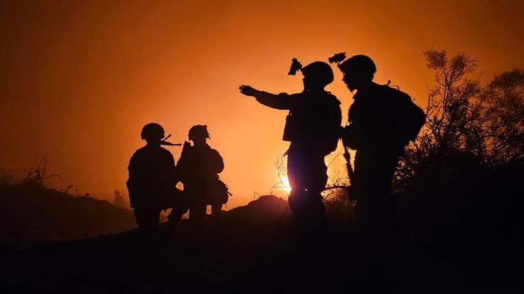 תיעוד מפעילות חטיבה 646 בצפון רצועת עזה (צילום: דובר צה"ל) תיעוד מפעילות חטיבה 646 בצפון רצועת עזה