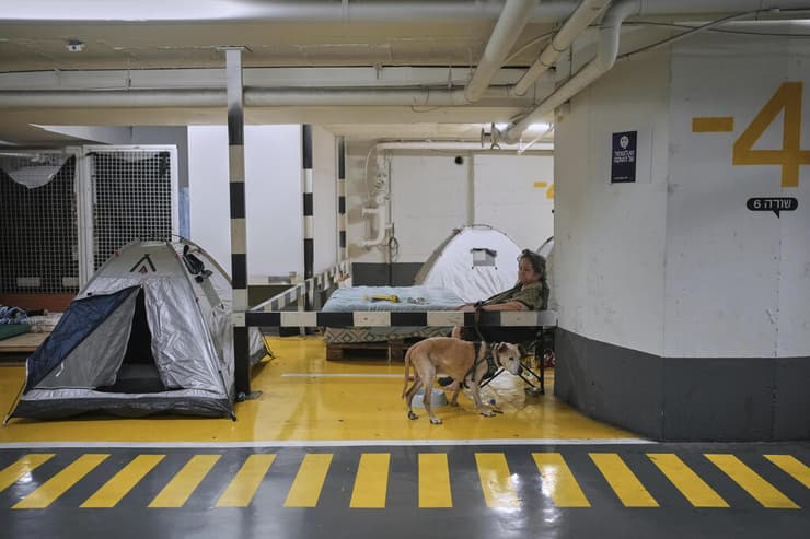 אזרחים במרחבים המוגנים בעקבות המטח מאיראן