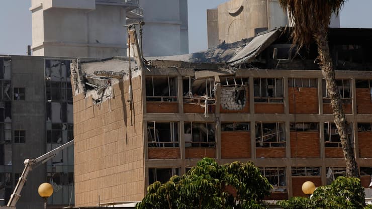 זירת הנפילה בבאר שבע