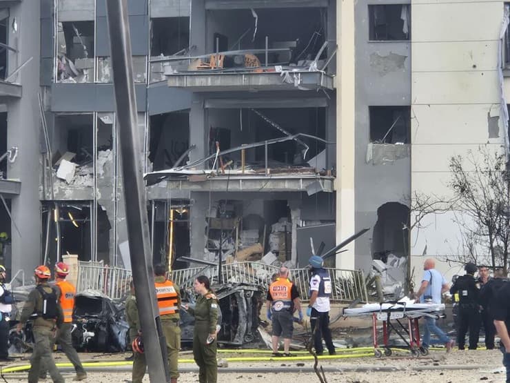 זירת הנפילה בבאר שבע 