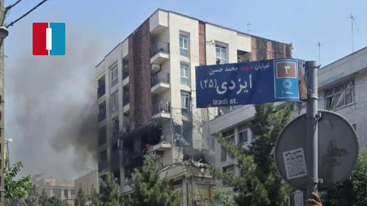 דירה הותקפה בלב טהרן