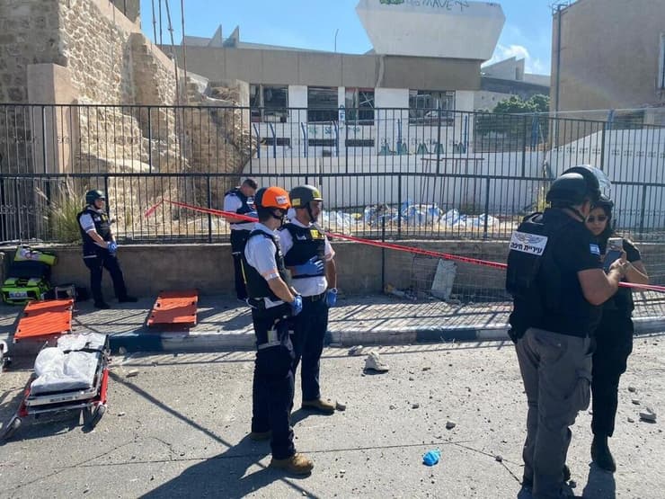 זירת הנפילה בחיפה