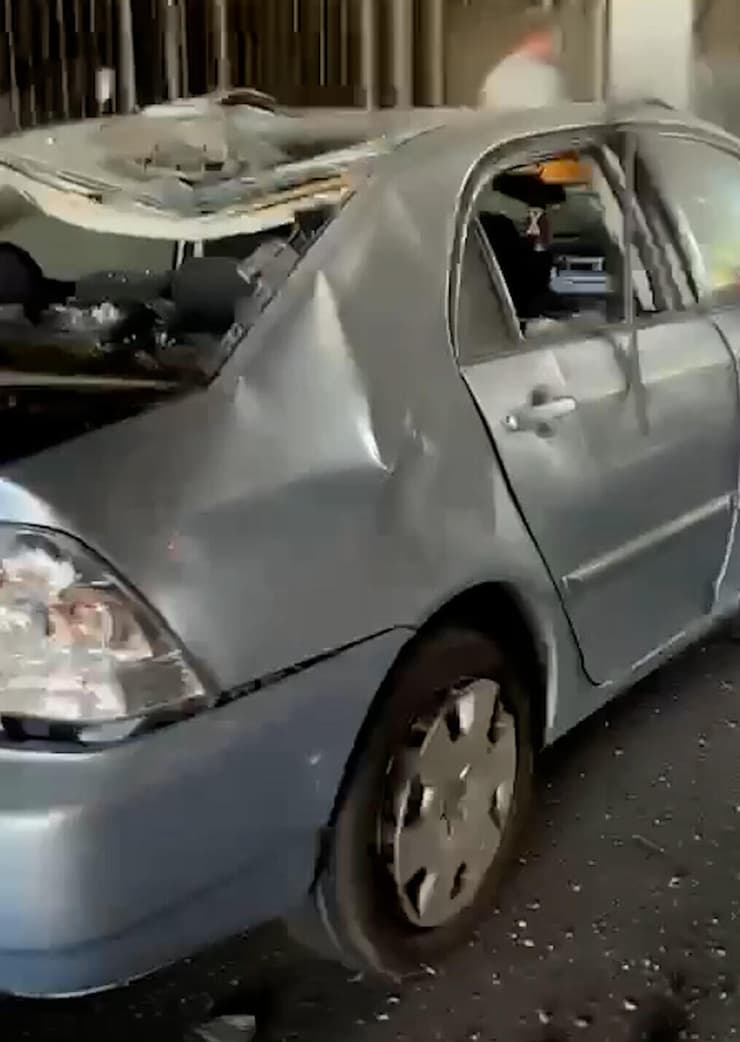 זירת הנפילה בחיפה
