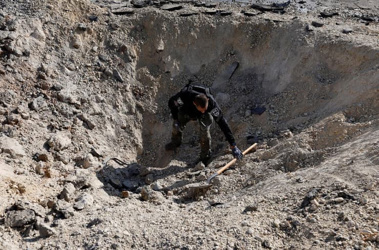 זירת הנפילה בבאר שבע