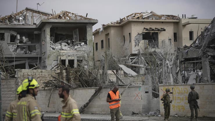 זירת הפגיעה בתנס ציונה