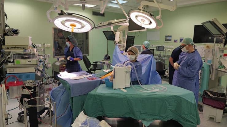 ניתוח מעקפים מורכב שהתבצע היום על ידי בילינסון באסותא רמת החייל