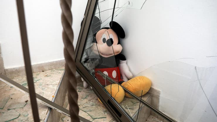 זירת הפגיעה בתל אביב