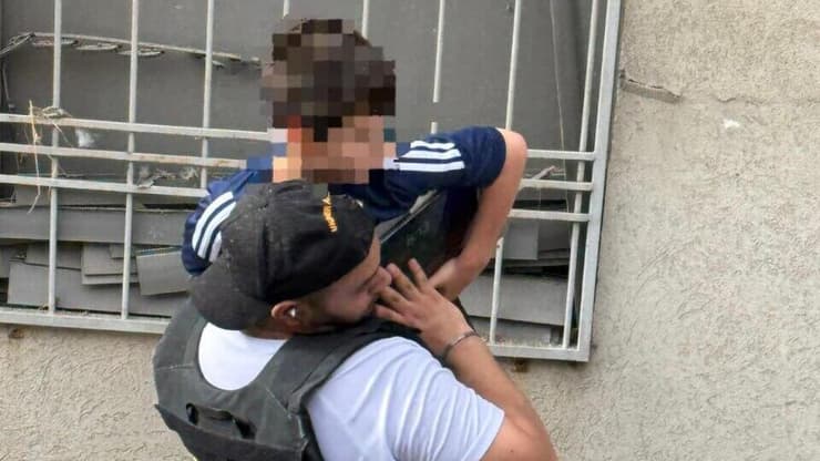 זירת הפגיעה בתל אביב