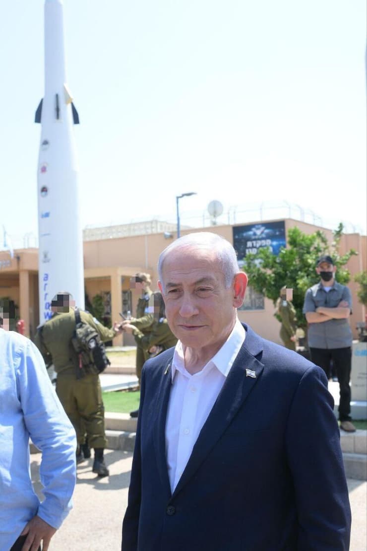 ראש הממשלה בנימין נתניהו ביקר ביחידת חץ של חיל האוויר