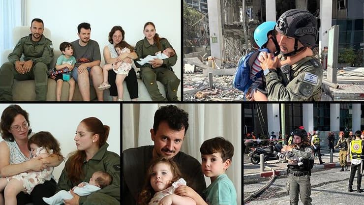 המפגש המרגש בין משפחת מרינגר ללוחמי המג"ב נעה בקר ואלי טובול