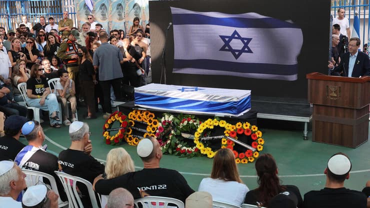 הלווייתו של יונתן סמרנו ז"ל