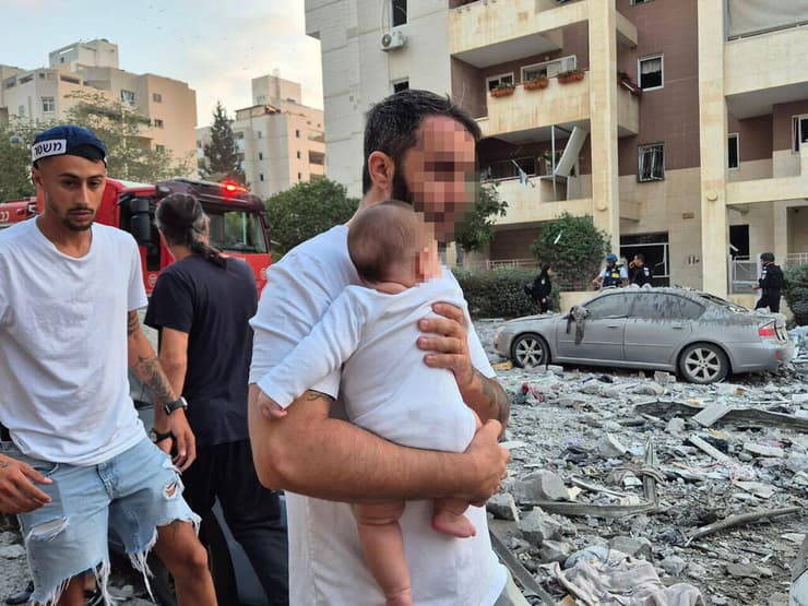 נפילת טיל בבאר שבע