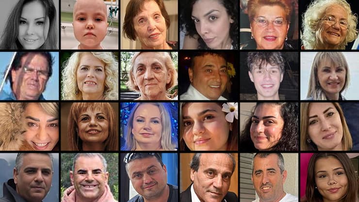 הורים, אחים ואחיות, סבים וסבתות. חלק מההרוגים במלחמה עם איראן
