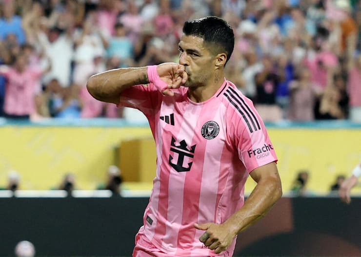 שחקן אינטר מיאמי לואיס סוארס