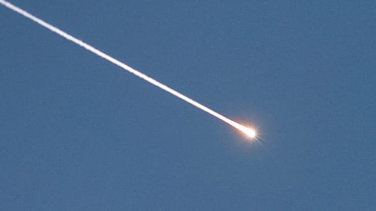 הירי האיראני כפי שנראה מחברון