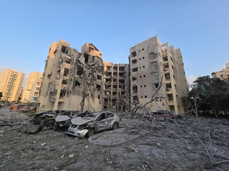 נפילת טיל בבאר שבע