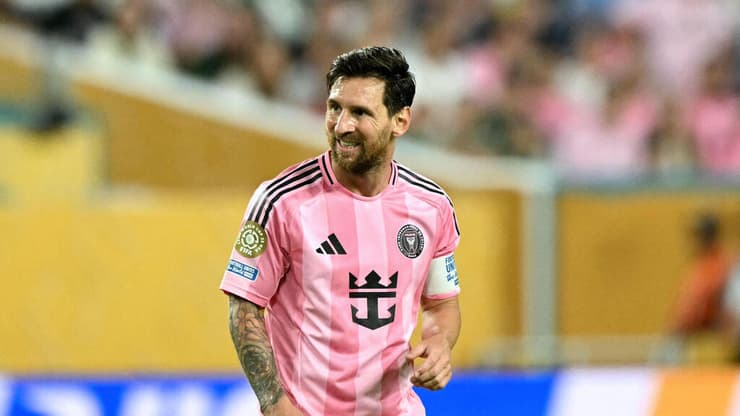 הרבה מעבר לשמינית גמר. מסי (PATRICIA DE MELO MOREIRA / AFP) שחקן אינטר מיאמי לאו מסי