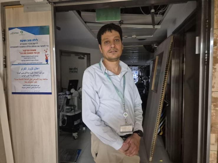 ירדן נבו, המשנה למנהל ביה"ח סורוקה. "ראיתי אש שעדיין בוערת - זה היה אירוע אפוקליפטי ממש" (צילום: אילנה קוריאל ) ד"ר ירדן נבו המשנה למנהל ביה"ח סורוקה ב"ש