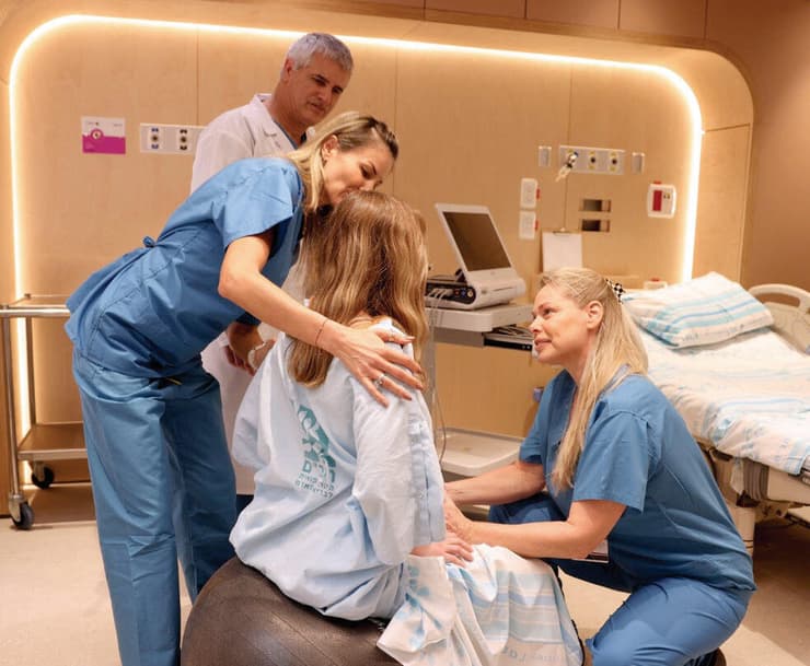 חדרי הלידה במרכז הרפואי רמב"ם (צילום: רמב"ם) חדרי הלידה במרכז הרפואי רמב"ם