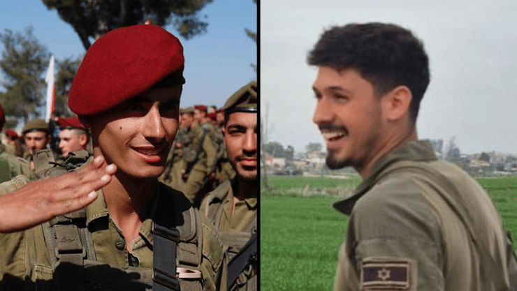 ניב רדיע (מימין) ועומרי פרץ ז"ל (צילום: דובר צה"ל, באדיבות המשפחה) עמרי פרץ ז"ל ניב רדיע ז"ל