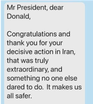 "דונלד היקר". תחילת ההודעה של רוטה, שטראמפ שיתף ברשת מזכ"ל נאט"ו מארק רוטה מכתב חנופה ל דונלד טראמפ