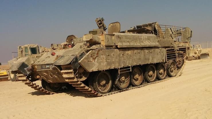 נגמ"ש צה"לי מסוג פומ"ה (צילום: דובר צה"ל) נגמ"ש צה"לי מסוג "פומה"