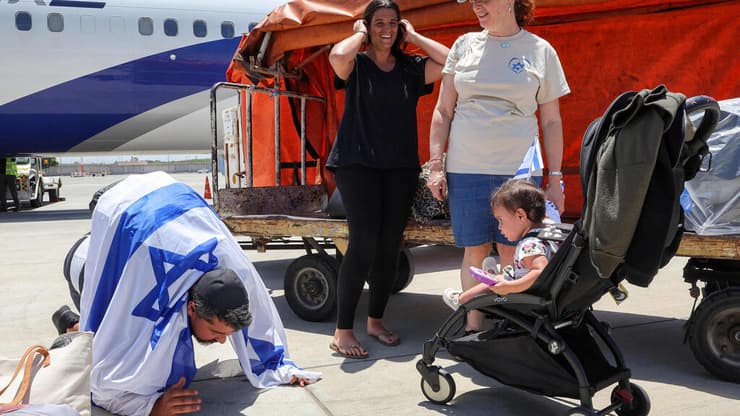 עולים חדשים בנתב"ג