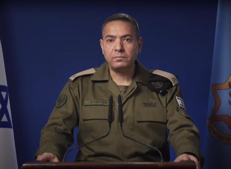  דובר צה"ל נותן עדכון לתקשורת