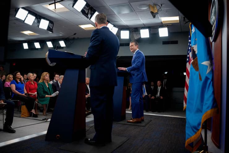 הצהרת שר ההגנה האמריקני פיט הגסת'