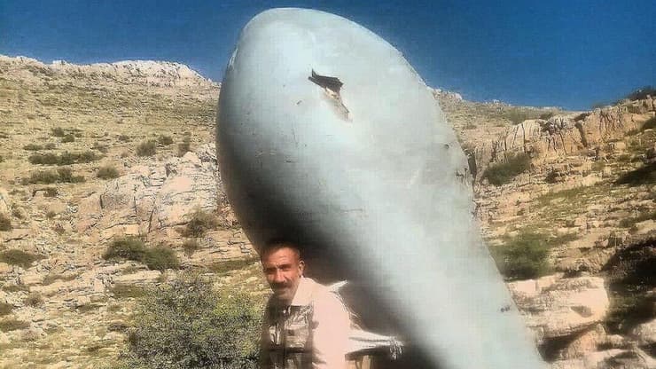 דיווח באיראן: שרידי כטב"ם ישראלי אותרו באזור חורמאבאד שרידי כטב"מ ישראלי נמצאו באזור חורמאבאד באיראן