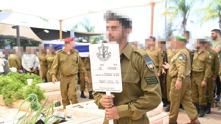 הלווייתו של מתן שי ישינובסקי ז"ל בבית העלמין בכפר יונה