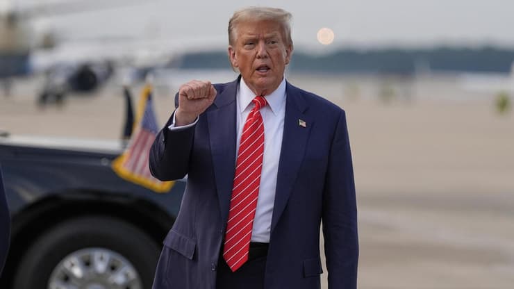 דונלד טראמפ (צילום: AP/Alex Brandon) דונלד טראמפ